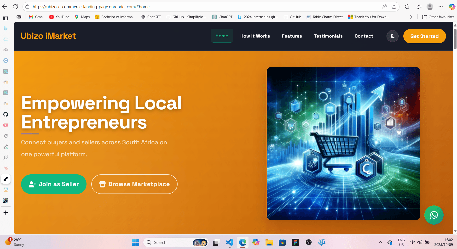 Modern Ubizo iMarket